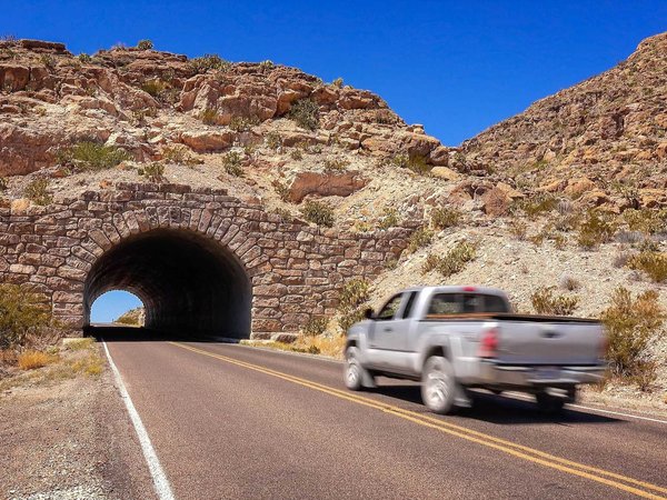 Tunnel in Big Bend National Park