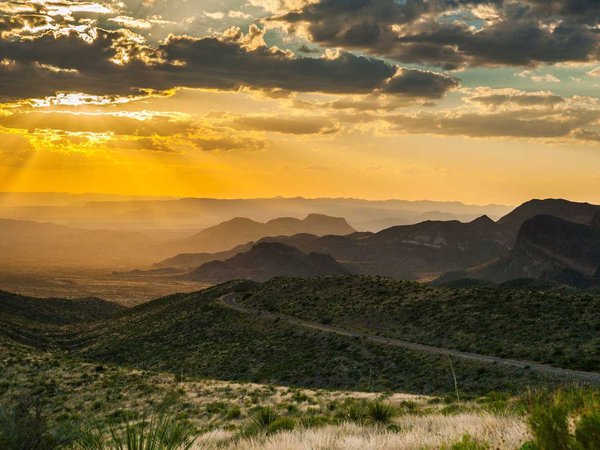 View from Sotol Vista, Big Bend National Park, USA