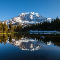 One of the greatest National Parks to visit, Mount Rainier National Park is home to an active volcano, breath-taking views, and plenty of hiking trails.
