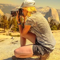 Photographer on Sentinel Dome