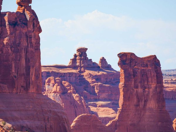 Popular types of activities in Arches National Park