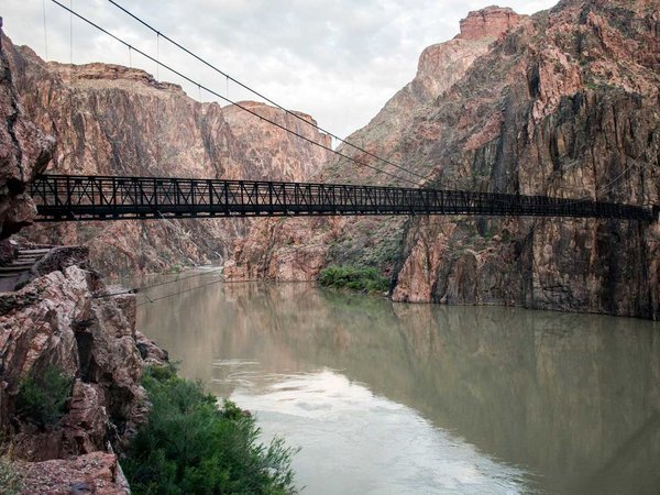 Grand Canyon National Park Black Suspension Bridge