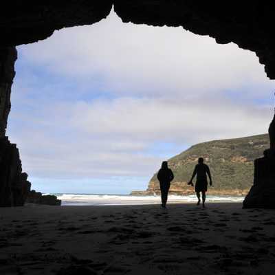 Remarkable Cave Tasman national park Tasmania Australia
