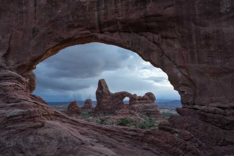 North Window and Turret Arch